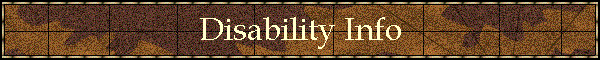 Disability Info
